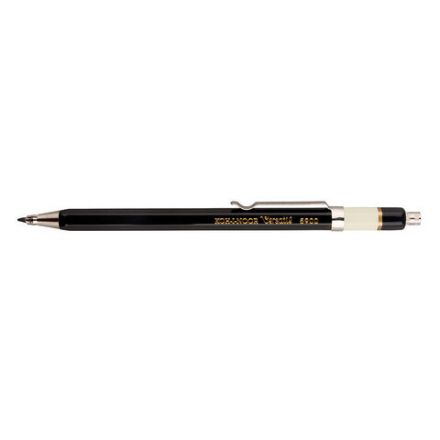 Карандаш цанговый металлический KOH-I-NOOR, грифель 2 мм, корпус черный, 5900CN1005KK