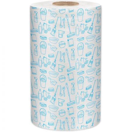 Салфетки хозяйственные Luscan нетк.пол с рисунком 25х30см 45г/м2100л/рул Салфетки хозяйственные Luscan нетк.пол с рисунком 25х30см 45г/м2100л/рул