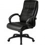 Кресло BN_Dp_EChair-648 TPU кожзам черный, пластик черный Кресло BN_Dp_EChair-648 TPU кожзам черный, пластик черный