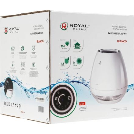 Очиститель воздуха (мойка) ROYAL CLIMA RAW-B350/4.2E-WT Очиститель воздуха (мойка) ROYAL CLIMA RAW-B350/4.2E-WT
