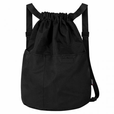 Рюкзак спортивный мешок HEIKKI PACK (ХЕЙКИ), 2 отделения, увеличенный объем, 40х35 см, черный, 272419 Рюкзак спортивный мешок HEIKKI PACK (ХЕЙКИ), 2 отделения, увеличенный объем, 40х35 см, черный, 272419