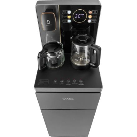 Кулер AEL TB83a-LD grey, с чайным столиком Тиабар Кулер AEL TB83a-LD grey, с чайным столиком Тиабар