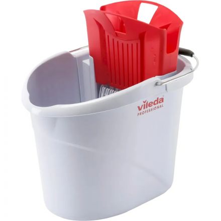 Ведро с отжимом Vileda Professional УльтраСпид  Мини красное 10л 129687