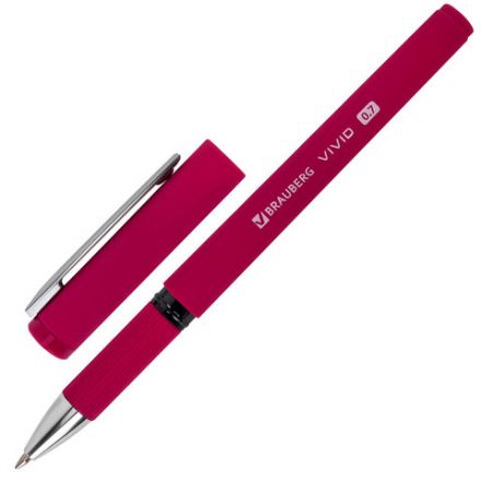 Ручки шариковые с грипом BRAUBERG "VIVID", НАБОР 3 ШТУКИ, СИНИЕ, SOFT TOUCH покрытие, узел 0,7 мм, линия письма 0,35 мм, 144401 Ручки шариковые с грипом BRAUBERG "VIVID", НАБОР 3 ШТУКИ, СИНИЕ, SOFT TOUCH покрытие, узел 0,7 мм, линия письма 0,35 мм, 144401