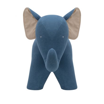 Пуф Leset Elephant Omega 45, компаньон Omega 02, Ткань Велюр