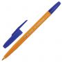 Ручка шариковая BRAUBERG "Carina Orange", СИНЯЯ, корпус оранжевый, узел 1 мм, линия письма 0,5 мм, 141668 Ручка шариковая BRAUBERG "Carina Orange", СИНЯЯ, корпус оранжевый, узел 1 мм, линия письма 0,5 мм, 141668