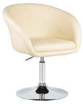 Кресло дизайнерское DOBRIN EDISON, кремовый Кресло дизайнерское DOBRIN EDISON, кремовый