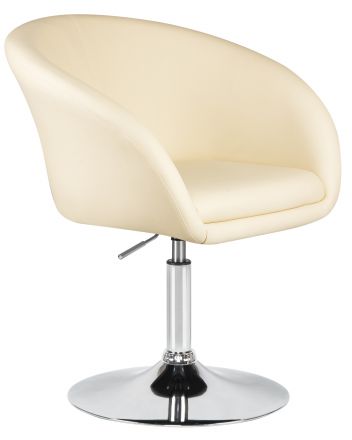 Кресло дизайнерское DOBRIN EDISON, кремовый Кресло дизайнерское DOBRIN EDISON, кремовый