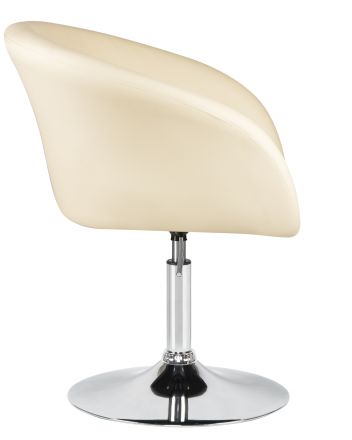 Кресло дизайнерское DOBRIN EDISON, кремовый Кресло дизайнерское DOBRIN EDISON, кремовый