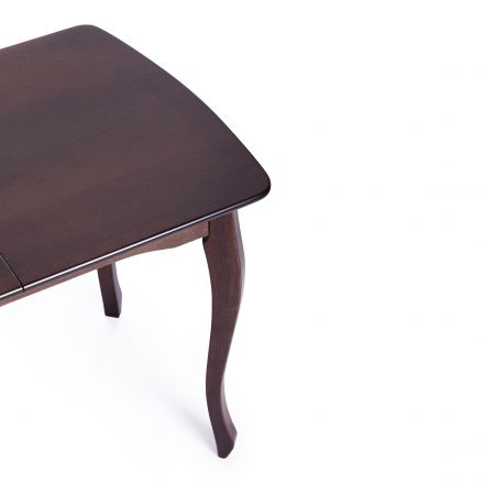 Стол CATERINA PROVENCE , бук, мдф, 100+30x70x75 см, Cappuchino