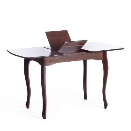 Стол CATERINA PROVENCE , бук, мдф, 100+30x70x75 см, Cappuchino