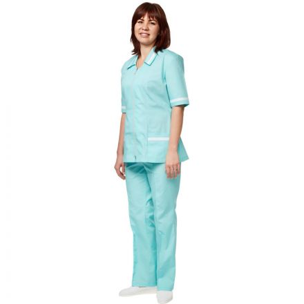 Костюм для медицинского персонала м09-КБР св. мор.волн (р.48-50) 170-176