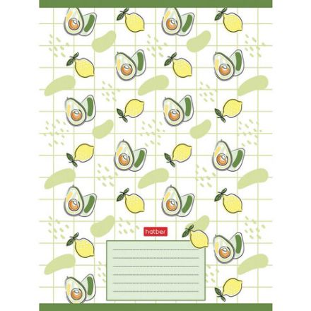 Тетрадь 18 л., HATBER, клетка, обложка картон, "Фруктис" (микс в спайке), 068439, 18Т5В1 Тетрадь 18 л., HATBER, клетка, обложка картон, "Фруктис" (микс в спайке), 068439, 18Т5В1