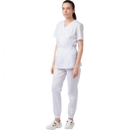 Костюм для медицинского персонала жен. М24 КБР белый 50 (158-164) Костюм для медицинского персонала жен. М24 КБР белый 50 (158-164)