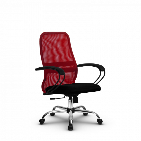 Кресло Metta SU-CP-8 красное/черное Ch