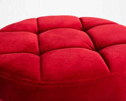 Табурет барный DOBRIN BRUNO BLACK, бордо велюр (MJ9-43) Табурет барный DOBRIN BRUNO BLACK, бордо велюр (MJ9-43)