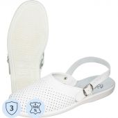 Сабо мужские АЛМИ (арт. 7202-00101) Павел,белые, р.41