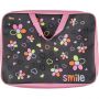 Папка для тетрадей №1School Smile А4 на молн с ручками,ткань,75мм,ПМД-4-20 Папка для тетрадей №1School Smile А4 на молн с ручками,ткань,75мм,ПМД-4-20