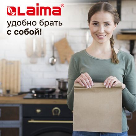 Крафт-пакет бумажный 12х8х24 см, КОМПЛЕКТ 100 шт., плотность 90 г/м2, LAIMA ECO CRAFT, 609682 Крафт-пакет бумажный 12х8х24 см, КОМПЛЕКТ 100 шт., плотность 90 г/м2, LAIMA ECO CRAFT, 609682