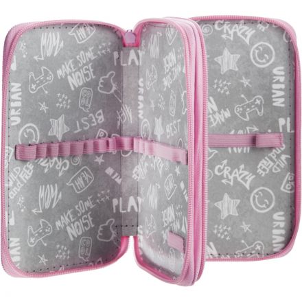 Пенал Балерина 2 отд., ламинат, выборочный лак, 190x110 мм,ПКК 11-19 Пенал Балерина 2 отд., ламинат, выборочный лак, 190x110 мм,ПКК 11-19