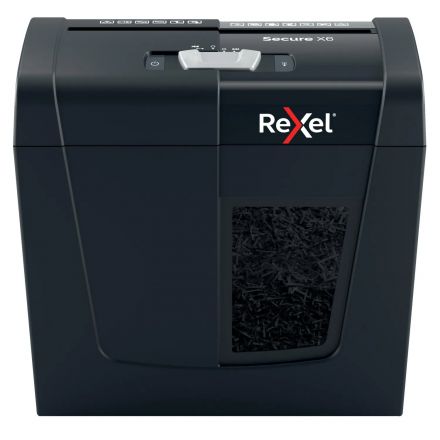 Шредер (уничтожитель) Rexel Secure X6 4ур.секр.,6лист,10л Шредер (уничтожитель) Rexel Secure X6 4ур.секр.,6лист,10л