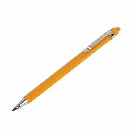 Карандаш механический цанговый 2 мм, KOH-I-NOOR, корпус желтый, точилка, 5201CN, 5201CN1004BL Карандаш механический цанговый 2 мм, KOH-I-NOOR, корпус желтый, точилка, 5201CN, 5201CN1004BL