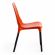 Стул GENIUS (mod 75) металл/пластик, 46x56x84cм, оранжевый/черные ножки Стул GENIUS (mod 75) металл/пластик, 46x56x84cм, оранжевый/черные ножки