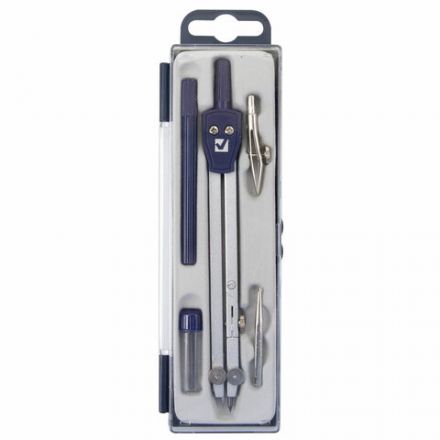 Готовальня BRAUBERG "Student Oxford", 5 предметов: циркуль 140 мм, 2 вставки, держатель, грифель, 210337 Готовальня BRAUBERG "Student Oxford", 5 предметов: циркуль 140 мм, 2 вставки, держатель, грифель, 210337