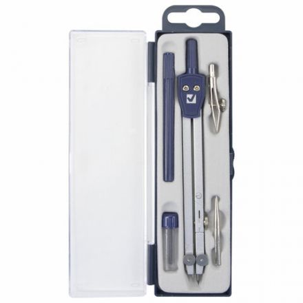 Готовальня BRAUBERG "Student Oxford", 5 предметов: циркуль 140 мм, 2 вставки, держатель, грифель, 210337 Готовальня BRAUBERG "Student Oxford", 5 предметов: циркуль 140 мм, 2 вставки, держатель, грифель, 210337