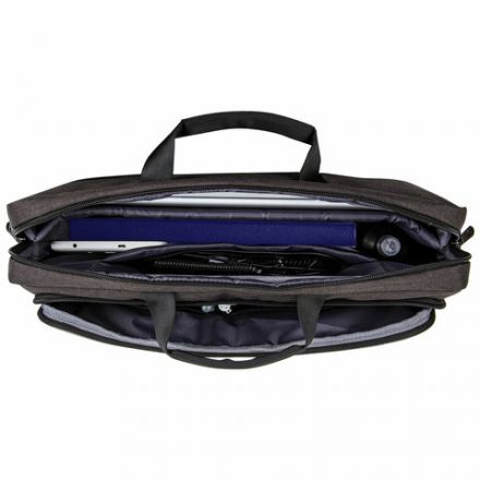Сумка портфель BRAUBERG PRAGMATIC с отделением для ноутбука 15-16", "Vector", серо-черная, 30х42х8 см, 270827 Сумка портфель BRAUBERG PRAGMATIC с отделением для ноутбука 15-16", "Vector", серо-черная, 30х42х8 см, 270827