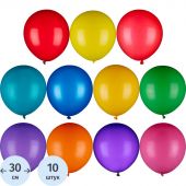 Шары надувные Пастель+Декор наб10шт/уп Х-64(M12 /30см)(100302)(763243). Шары надувные Пастель+Декор наб10шт/уп Х-64(M12 /30см)(100302)(763243).