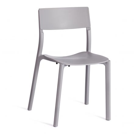 Стул Tetchair LENTO (mod. 43) пластик, 43 х 49 х 77 см, Grey (Cерый) 9