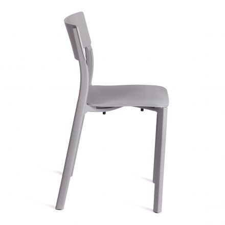 Стул Tetchair LENTO (mod. 43) пластик, 43 х 49 х 77 см, Grey (Cерый) 9