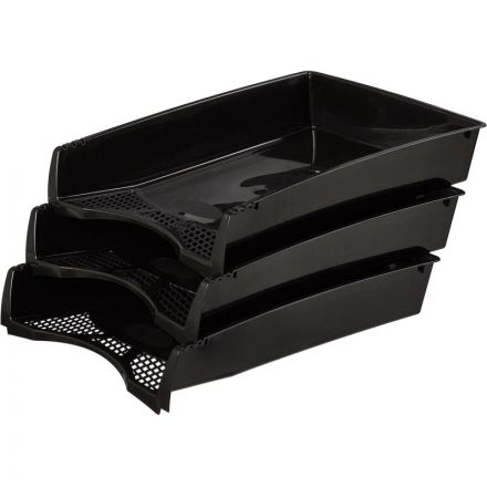 Лоток для бумаг горизонтальный Attache Economy черный Лоток для бумаг горизонтальный Attache Economy черный