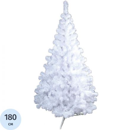 Елка искусственная Кристина 1,8 м ПВХ, белая E118B Елка искусственная Кристина 1,8 м ПВХ, белая E118B