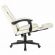 Кресло офисное CH-868N-BF, синхромеханизм, подставка для ног, экокожа, бежевое, 2018357 Кресло офисное CH-868N-BF, синхромеханизм, подставка для ног, экокожа, бежевое, 2018357