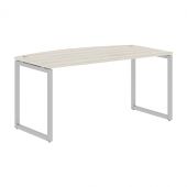 Стол руководителя XQET 169 Сосна Эдмонт/Алюминий 1600х867х750 XTEN-Q
