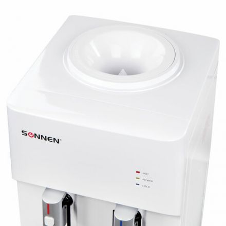Кулер для воды SONNEN FSE-02H, напольный, НАГРЕВ/ОХЛАЖДЕНИЕ ЭЛЕКТРОННОЕ, 2 крана, белый, 454997 Кулер для воды SONNEN FSE-02H, напольный, НАГРЕВ/ОХЛАЖДЕНИЕ ЭЛЕКТРОННОЕ, 2 крана, белый, 454997