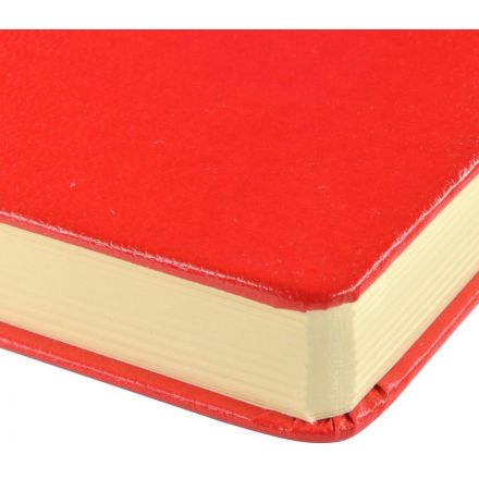 Ежедневник недатированный Bruno Visconti Megapolis искусственная кожа А5 160 листов красный (145x215 мм)