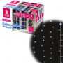 Электрогирлянда-занавес комнатная "Штора" 3х2 м, 144 LED, холодный белый свет, 220 V, ЗОЛОТАЯ СКАЗКА, 591351