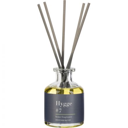 Аромадиффузор с палочками Hygge #7 Виноград мускат 50 мл АР 100-024