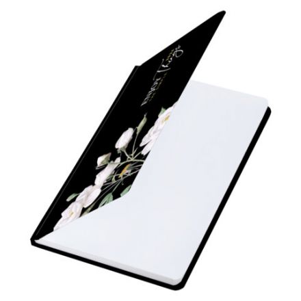 Еженедельник датированный 2026 с резинкой 171х93 мм, BRAUBERG, твердый, УФ-ЛАК, 64 л., "Розы", 117353