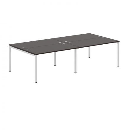 Стол 4-х местный XWST 2814 Легно темный/Алюминий 2806х1406х750 XTEN-S