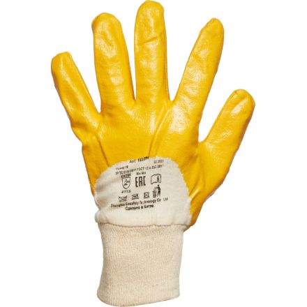 Перчатки рабочие Лайт из трикотажного полотна с нитриловым покрытием (манжета резинка) Перчатки рабочие Лайт из трикотажного полотна с нитриловым покрытием (манжета резинка)