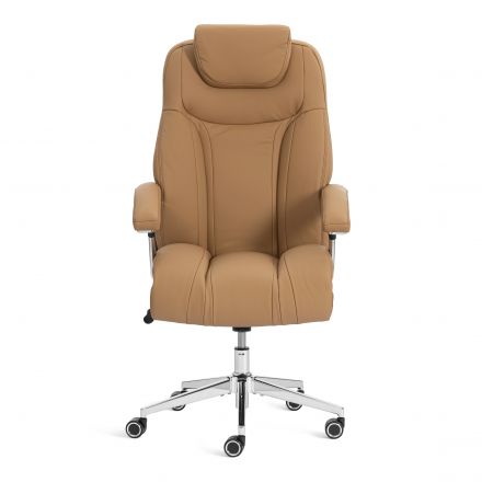 Кресло Траст Люкс/Trust Lux Экокожа LUX Classic 18-13, св.-коричневый