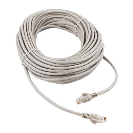 Кабель (патч-корд) UTP 5Е категория, RJ-45, 20 м, CABLEXPERT, для подключения по локальной сети LAN, PP12-20M