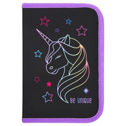 Пенал BRAUBERG с наполнением, 1 отделение, 1 откидная планка, 24 предмета, 21х14 см, "Radiant unicorn", 273532 Пенал BRAUBERG с наполнением, 1 отделение, 1 откидная планка, 24 предмета, 21х14 см, "Radiant unicorn", 273532