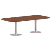 Конференц стол ПРГ-8 Орех Французский/Белый 2400х1200х750 Конференц стол ПРГ-8 Орех Французский/Белый 2400х1200х750