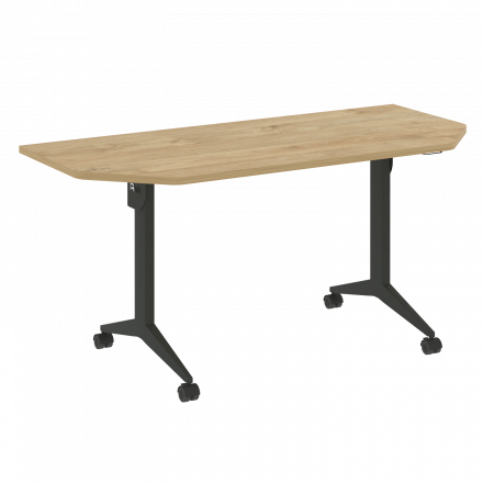 X-Pull Стол складной мобильный X.M-7.T2 Тиквуд светлый/Антрацит металл 1580*720*753