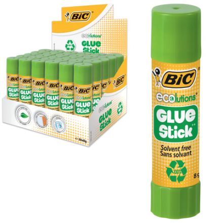 Клей-карандаш BIC "ECOlutions", 8 г, 8923442 Клей-карандаш BIC "ECOlutions", 8 г, 8923442
